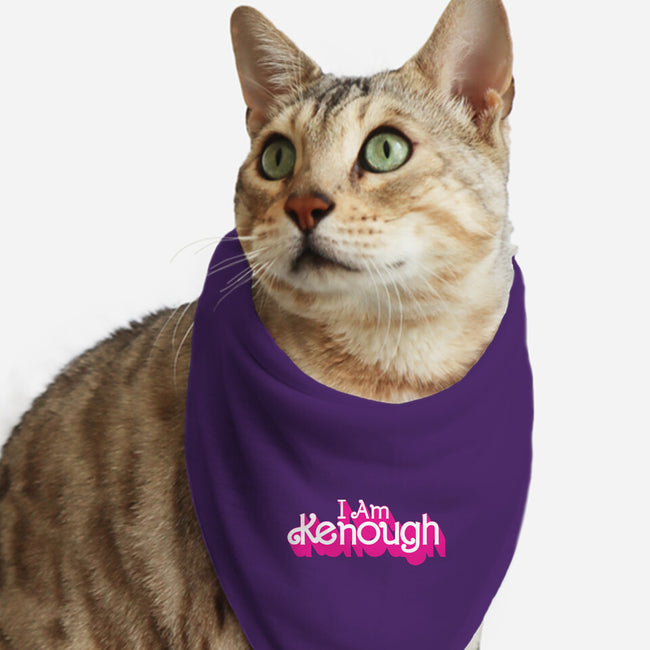 I Am Kenough-Cat-Bandana-Pet Collar-rocketman_art