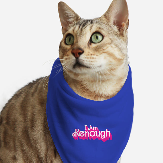 I Am Kenough-Cat-Bandana-Pet Collar-rocketman_art