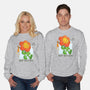 Follow Your Instincts-Unisex-Crew Neck-Sweatshirt-zawitees