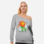 Follow Your Instincts-Womens-Off Shoulder-Sweatshirt-zawitees