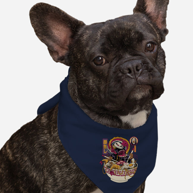 Ramen No Face-Dog-Bandana-Pet Collar-gaci