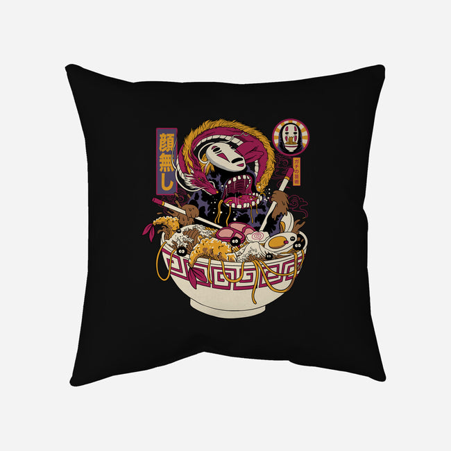 Ramen No Face-None-Non-Removable Cover w Insert-Throw Pillow-gaci