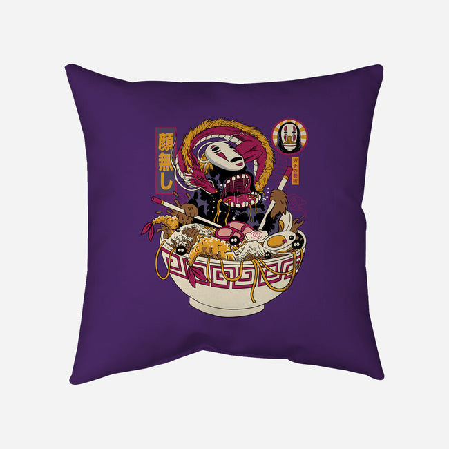 Ramen No Face-None-Non-Removable Cover w Insert-Throw Pillow-gaci