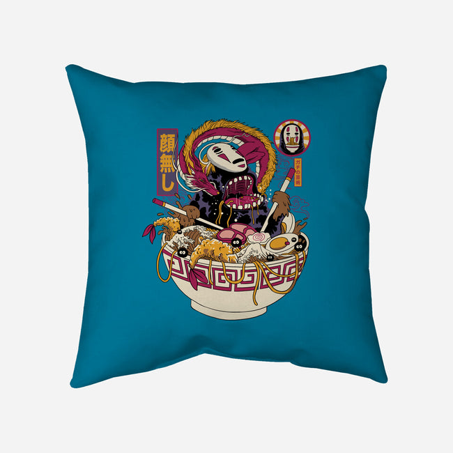 Ramen No Face-None-Non-Removable Cover w Insert-Throw Pillow-gaci