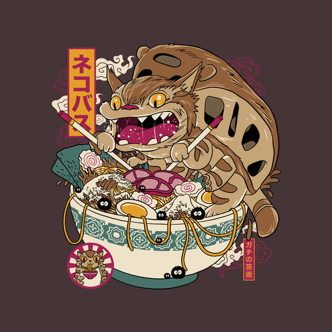 Ramen Catbus-None-Beach-Towel-gaci