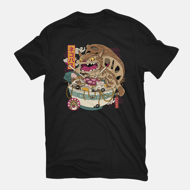 Ramen Catbus-Mens-Heavyweight-Tee-gaci