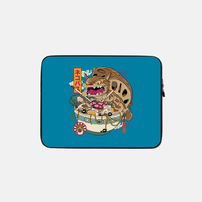 Ramen Catbus-None-Zippered-Laptop Sleeve-gaci