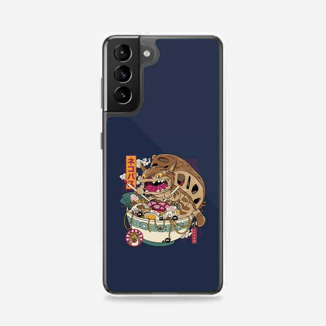 Ramen Catbus-Samsung-Snap-Phone Case-gaci