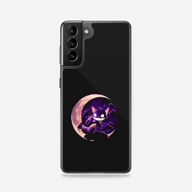 Mad Cat Moon-Samsung-Snap-Phone Case-Vallina84