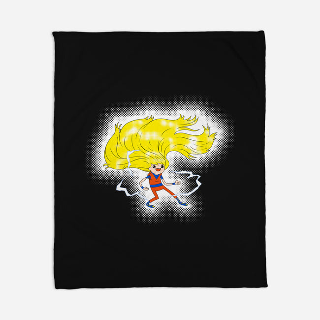 Super Adventure Time-None-Fleece-Blanket-Art_Of_One