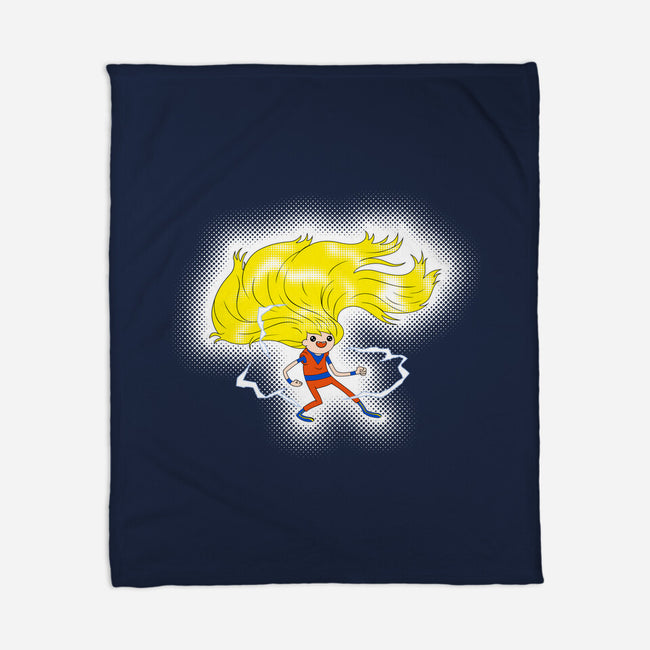 Super Adventure Time-None-Fleece-Blanket-Art_Of_One