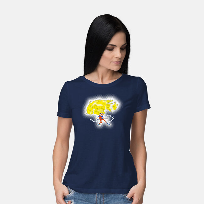 Super Adventure Time-Womens-Basic-Tee-Art_Of_One