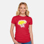 Super Adventure Time-Womens-Fitted-Tee-Art_Of_One