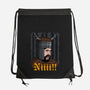 God Please Ni!-None-Drawstring-Bag-Raffiti