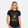 God Please Ni!-Womens-Fitted-Tee-Raffiti