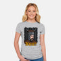 God Please Ni!-Womens-Fitted-Tee-Raffiti