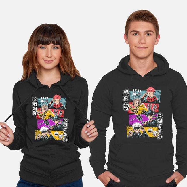 Lunch Friends-Unisex-Pullover-Sweatshirt-Knegosfield