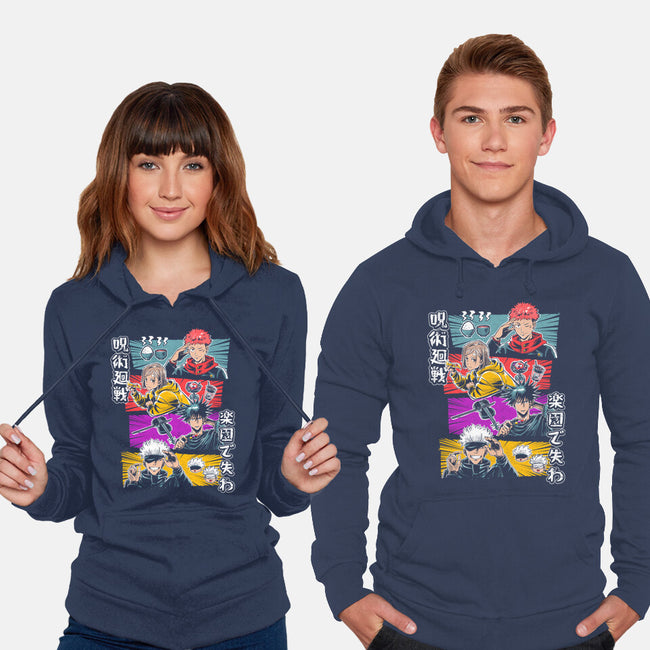 Lunch Friends-Unisex-Pullover-Sweatshirt-Knegosfield