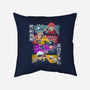 Lunch Friends-None-Non-Removable Cover w Insert-Throw Pillow-Knegosfield