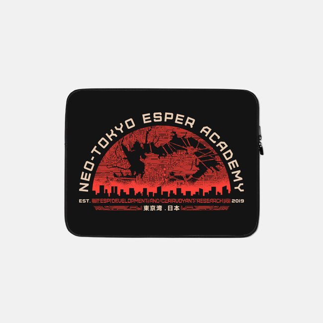 Neo-Tokyo Esper Academy-None-Zippered-Laptop Sleeve-pigboom