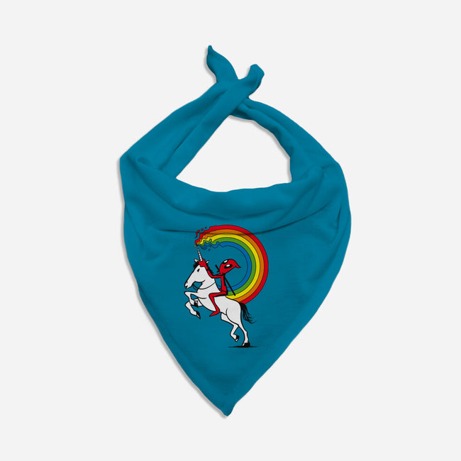 Rainbowgasm-Dog-Bandana-Pet Collar-CappO