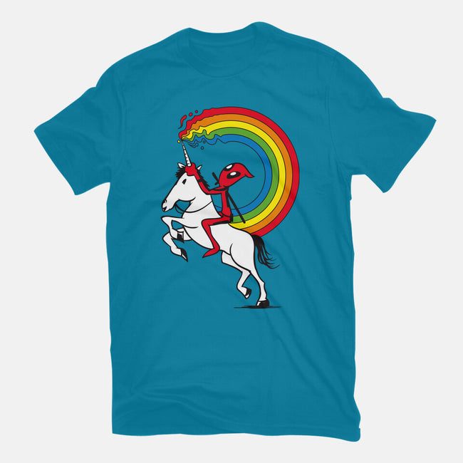 Rainbowgasm-Womens-Fitted-Tee-CappO