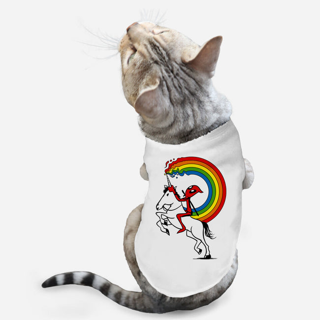Rainbowgasm-Cat-Basic-Pet Tank-CappO