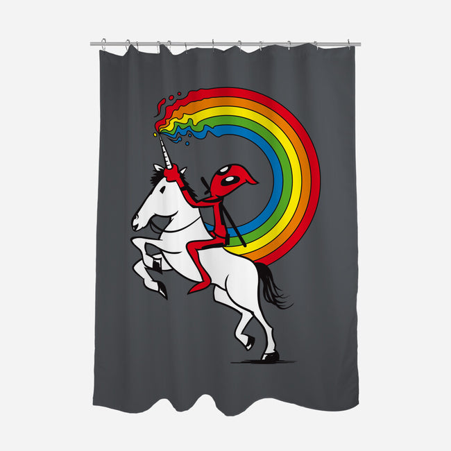 Rainbowgasm-None-Polyester-Shower Curtain-CappO