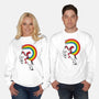 Rainbowgasm-Unisex-Crew Neck-Sweatshirt-CappO