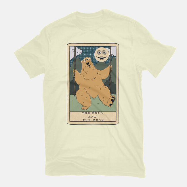 The Bear And The Moon-Mens-Basic-Tee-Claudia