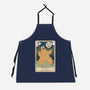 The Bear And The Moon-Unisex-Kitchen-Apron-Claudia