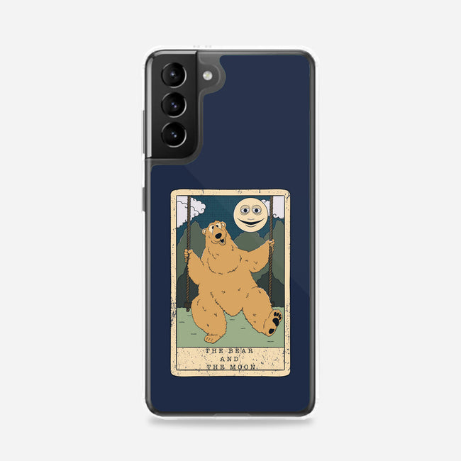 The Bear And The Moon-Samsung-Snap-Phone Case-Claudia