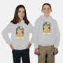 The Bear And The Moon-Youth-Pullover-Sweatshirt-Claudia