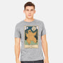 The Bear And The Moon-Mens-Heavyweight-Tee-Claudia