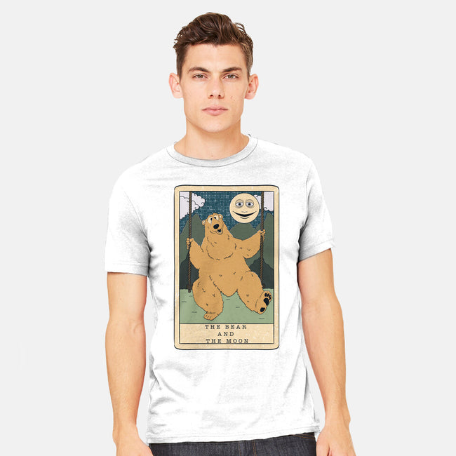 The Bear And The Moon-Mens-Heavyweight-Tee-Claudia