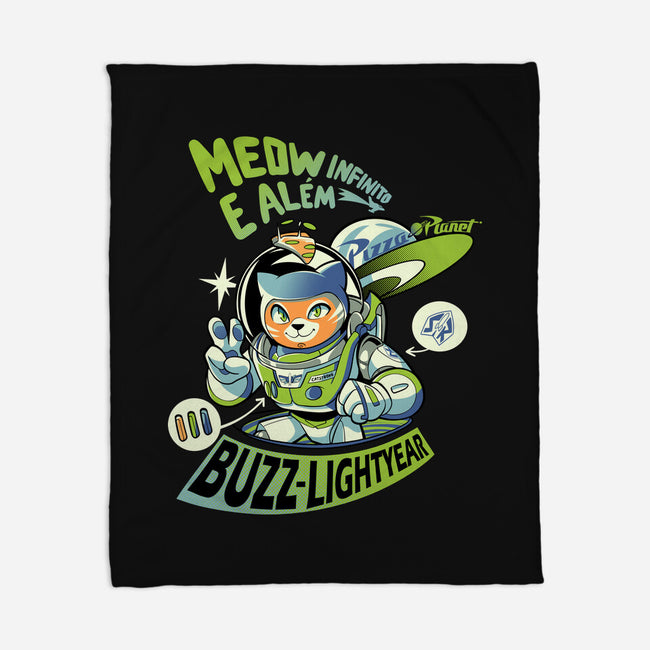 Cat Lightyear-None-Fleece-Blanket-Julio