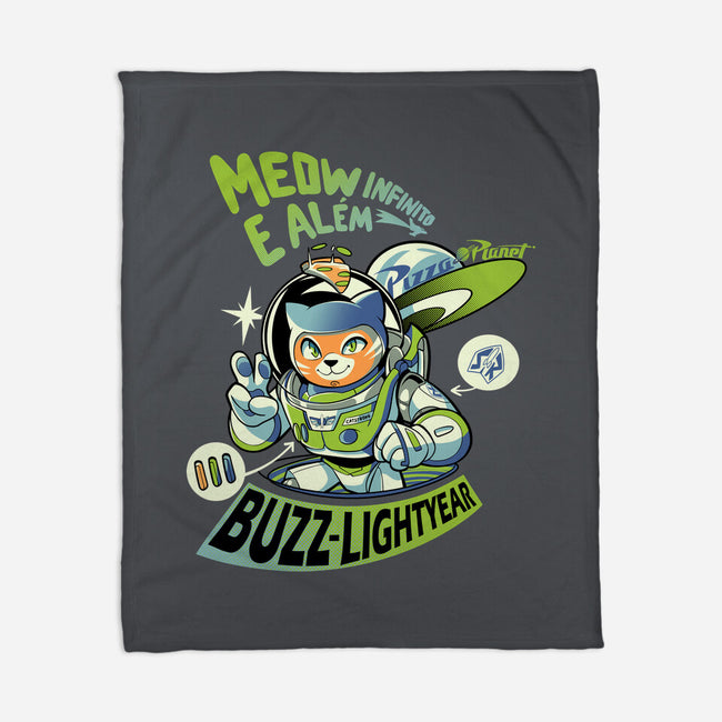 Cat Lightyear-None-Fleece-Blanket-Julio