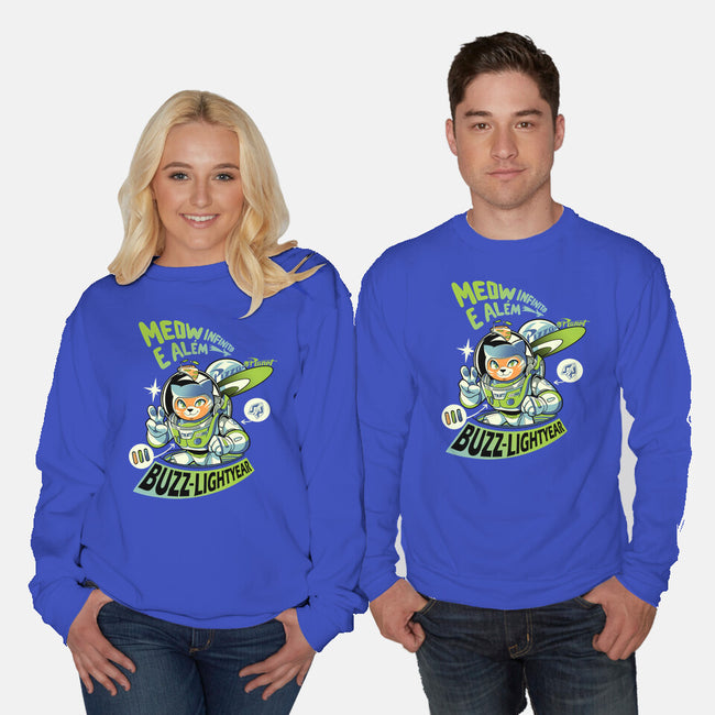 Cat Lightyear-Unisex-Crew Neck-Sweatshirt-Julio