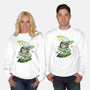 Cat Lightyear-Unisex-Crew Neck-Sweatshirt-Julio