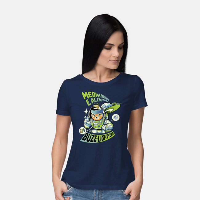 Cat Lightyear-Womens-Basic-Tee-Julio