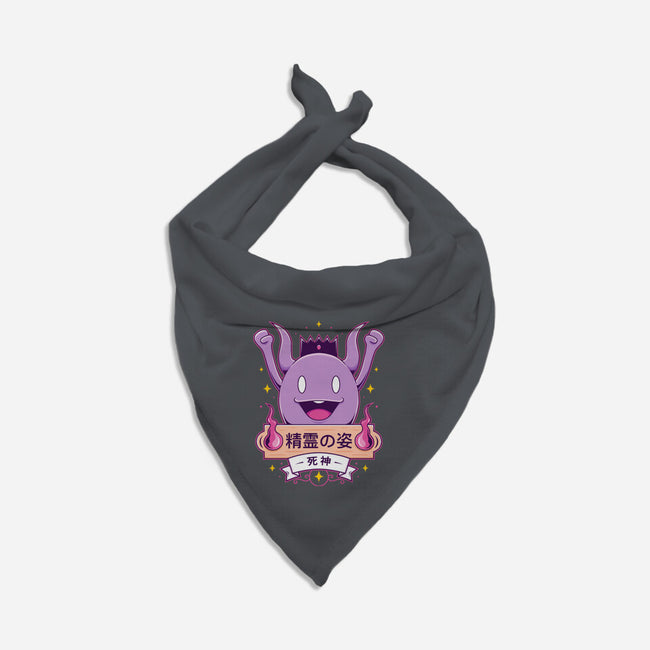 Cute Death God-Dog-Bandana-Pet Collar-Alundrart