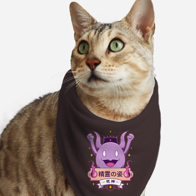 Cute Death God-Cat-Bandana-Pet Collar-Alundrart