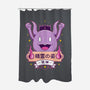Cute Death God-None-Polyester-Shower Curtain-Alundrart