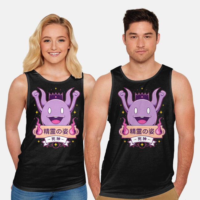 Cute Death God-Unisex-Basic-Tank-Alundrart