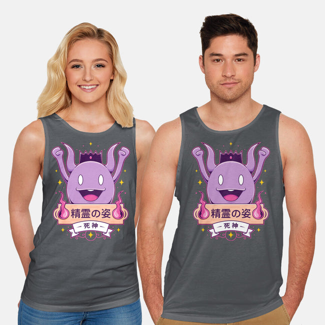 Cute Death God-Unisex-Basic-Tank-Alundrart