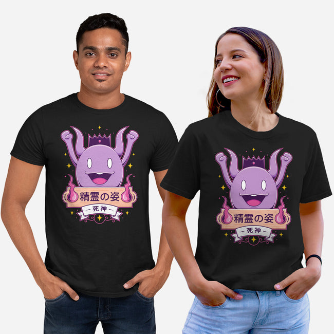 Cute Death God-Unisex-Basic-Tee-Alundrart