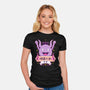 Cute Death God-Womens-Fitted-Tee-Alundrart