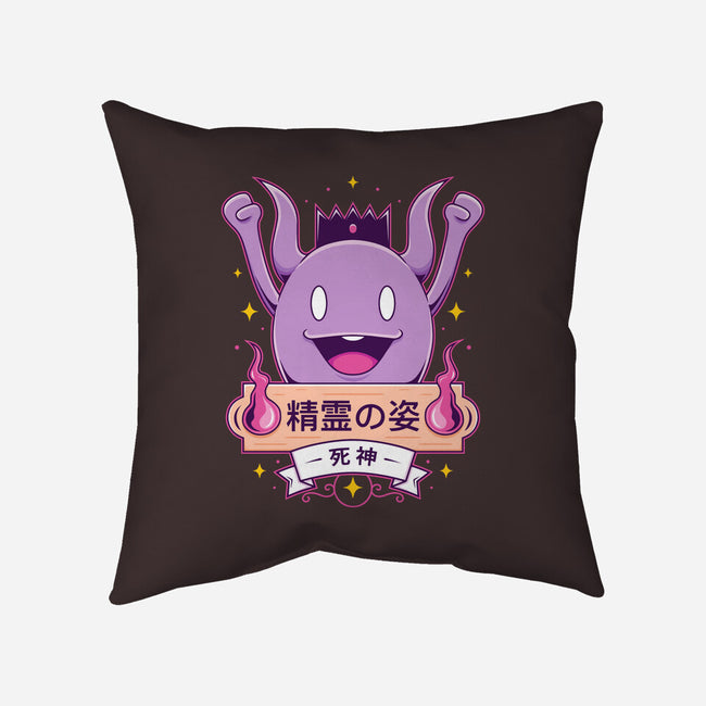 Cute Death God-None-Removable Cover w Insert-Throw Pillow-Alundrart