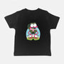 Pink Frog-Baby-Basic-Tee-Alundrart