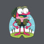 Pink Frog-None-Glossy-Sticker-Alundrart